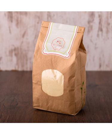 S ssundclever.de Bio Hirsemehl | 1kg Whole Grain | Untreated & Eco-Friendly Packaging | Sustainable & Plastic-Free - Buy Online on SooperMarket.com