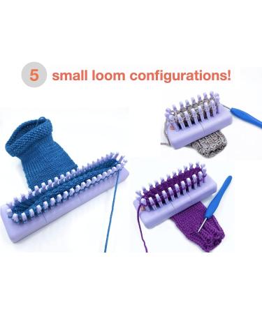 Adjustable Multi-Knit Loom with Small and Large Gauge - Authentic Knitting Board - Buy Online on SooperMarket.com