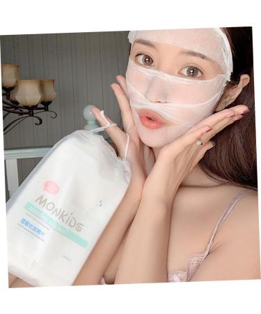 Mipcase 480 Pcs Cotton Face Powder Puff - Water-Saving Absorbent Makeup Wipes & Nail Polish Remover Pads - Practical Cosmetic Puffs for Flawless Beauty - Buy Online on SooperMarket.com