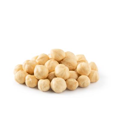 NUTS U.S. - Roasted, Unsalted, Blanched Turkish Hazelnuts (1 LB) 1 Pound (Pack of 1)