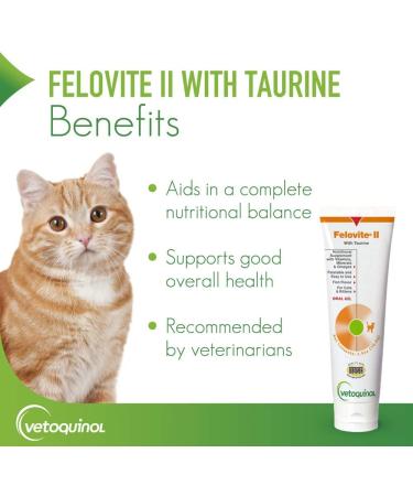 Felovite II with Taurine (2.5 oz) - Premium Cat Supplement by EVSCO - Buy Online on SooperMarket.com