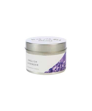 WAX LYRICAL Lavender Candle Tin White Candle Tin Single