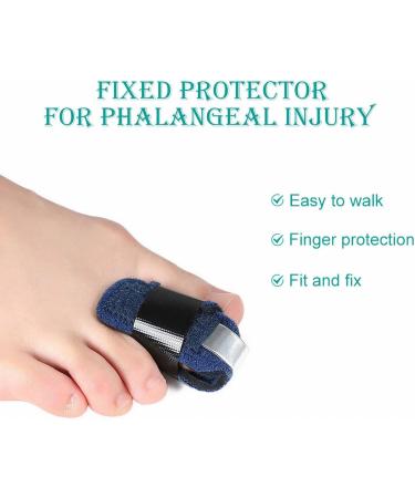 HEIMEABI Toe Stabilizer Support Splint - Toe Braces for Curly, Hammer & Curved Toes - Toe Wraps for Tendon Support & Foot Care - One Size Fits All - Buy Online on SooperMarket.com