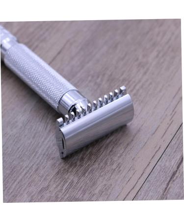 Premium Stainless Steel Safety Razor for Men - Eco-Friendly Wood Handle | Best Shaving Experience - Buy Online on SooperMarket.com
