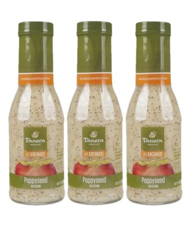 Salad Dressing by Panera | 12 Ounce | Pack of 3 (Poppy Seed)