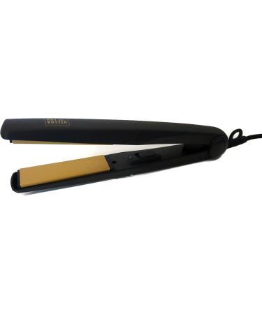 Hot & Hotter Gold Ceramic 1 Flat Iron - Best Flat Irons for Perfect Hair | International Shipping Available - Buy Online on SooperMarket.com