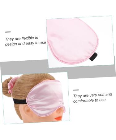 NOLITOY Travel Eye Mask & Hair Ring Kit - Silk Eyemasks Blackout Eyepatch & Hair Ties for Adults - Ultimate Comfort for Airplane & Sleep - Buy Online on SooperMarket.com
