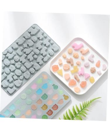 MAGICLULU 6 Pcs Chocolate Silicone Mold Baking Pan Candle Molds Roasting Pan Silicone Ice Cube Molds Chocolate Making Molds Candle Alpaca Mold DIY Baking Mold Alpaca-Shape Mold Soap 23.2X12.9X1.1CMx3pcs Random Colorx3pcs - Buy Online on SooperMarket.com