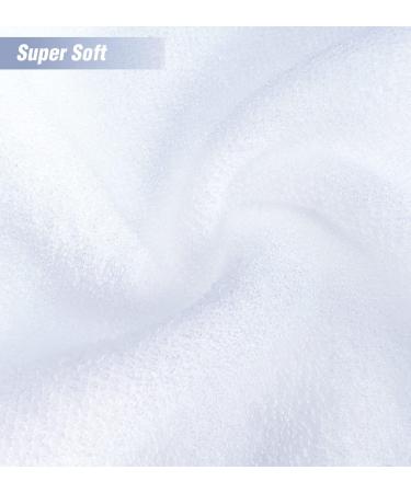 SUMMERMIA 12 Pack Bamboo Washcloths 13x13 - Soft Face and Body Wash Cloths (White) - Buy Online on SooperMarket.com