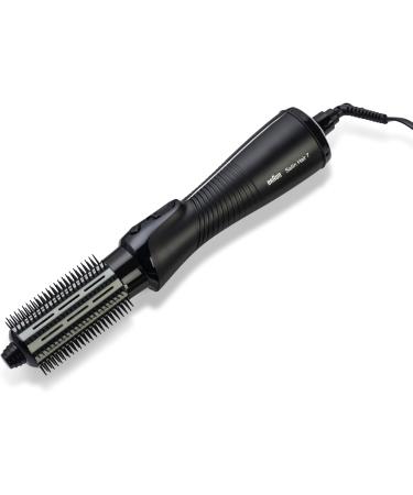 Buy Braun Satin Hair 7 Warm Air Curling Brush AS 720 IONTEC Technology Black with Comb & Brush Attachment International Shipping Available - Buy Online on SooperMarket.com