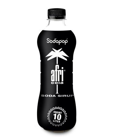 Sodapop syrup afri Cola quick & easy to prepare 1 bottle makes 10 L ready-to-drink beverage 500 ml