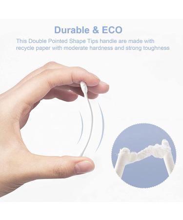 800pcs Precision Double Pointed Cotton Swabs for Makeup | Paper Sticks - Buy Online on SooperMarket.com