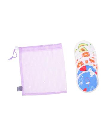 ifundom 1 Set Nursing Pad Reliable Maternity Pads Postpartum Feeding Pads Breast Pad Reusable Bra Pads Reusable Breast Washable Cover Polyester Cotton Printed TPU Coated Cloth Mother As Shown 10X10CM