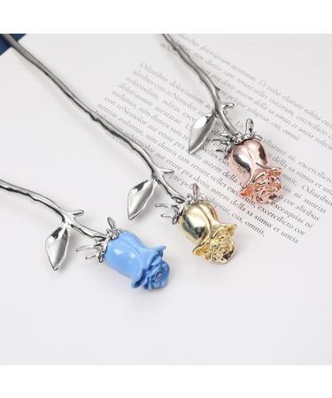 minkissy Metal Chopsticks Metal Chopsticks Rose Metal Hairpin Hanfu Headdress Sticks Bun Hair Pin Chignon Pin Women Girls Hair Accessories 3 Color Hair Accessories Hair Accessories - Buy Online on SooperMarket.com