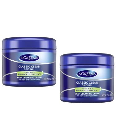 Noxzema The Original Deep Cleansing Cream 2 OZ - Buy Packs and SAVE (Pack of 2) Original 2 Ounce (Pack of 2)