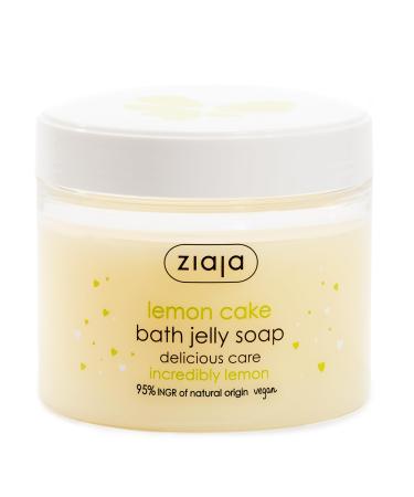 Ziaja Lemon Cake - Bath Jelly Soap - Delicious Skin Care