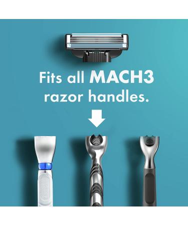 Gillette Mach3 Men's Razor Blade Refills - 10 Count - Buy Online on SooperMarket.com