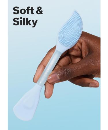 I DEW CARE 2-in-1 Cleansing & Firming Silicone Mask Brush | Hygienic Easy-to-Wash Facial Brush for Glass Skin & Korean Skincare - Buy Online on SooperMarket.com
