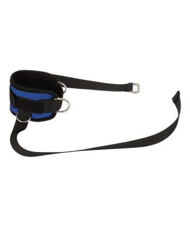 Ankle Strap Ankle Buckle Belt Exercises Hook and Loop for Hip (Blue)