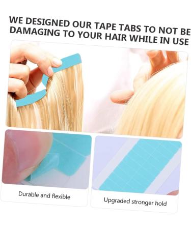 minkissy 6 Sheets Double Sided Adhesive Hair Extension Adhesive Hair Extension Tape Hair Wig Tape Lace Front Wig Tape Lace Front Wigs Hair Extension Sticker Pu Extension Bar - Buy Online on SooperMarket.com
