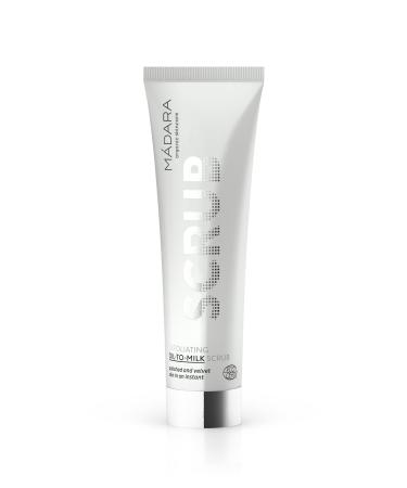 M DARA Organic Skincare | Exfoliating Oil-To-Milk Scrub - 60ml With natural volcanic sand Rich oil-based exfoliating formula Gentle cleansing Skin- softening Vegan Ecocert certified