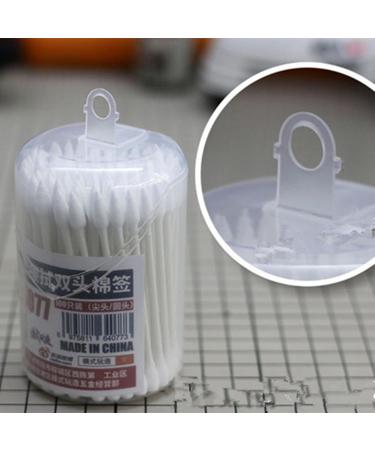 100PCS Double Ended Cotton Swabs - Ideal for Model Craft Cleaning & Storage Case - Best Quality for Crafting & Precision - Buy Online on SooperMarket.com