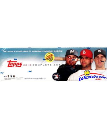2010 Topps MLB Baseball Massive Complete 666 Card Factory Sealed Factory Set with #661 Stephen Strasburg Rookie Card and Exclusive 5 Card Bonus Set