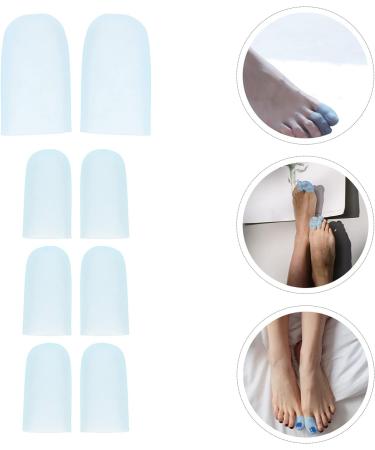 20 Pairs Multi-Function Blue Gel Toe Protectors for Men and Women - Sleeve for Corns, Calluses, and Ingrown Toes - Buy Online on SooperMarket.com