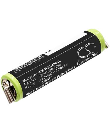 WM1590-7290 Replacement Battery for Wella Super Contura HS60 Chromini Contura HS61 Contura HS40 Bella Battery (700mAh/1.2V)