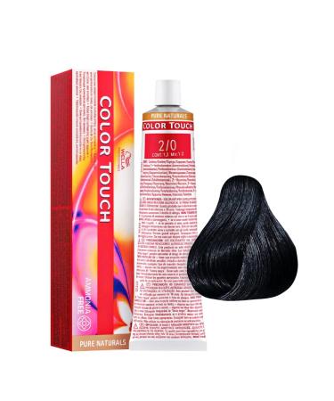 Wella Professionals Color Touch Semipermanent Haircolor Number 2/0 Number 2/0 60 ml (Pack of 1)