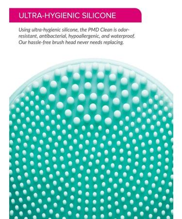 PMD Clean - Smart Facial Cleansing Device with Silicone Brush & Anti-Aging Massager in Teal | International Shipping Available - Buy Online on SooperMarket.com