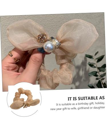 1pc Hair Ring Organza Pearl The Bubble Miss - Buy Online on SooperMarket.com