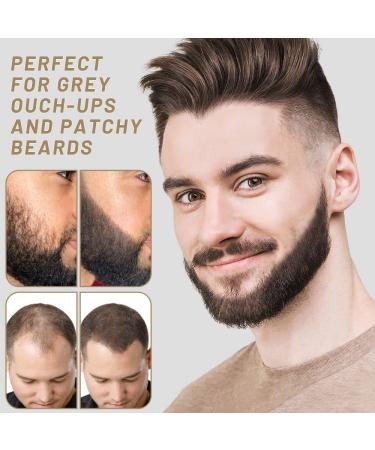 VOLLUCK Root Touch Up Hair Powder - Dark Brown Root Cover Up Stick for Thinning Hair, Bald Spots, Eyebrows, Beard Line - Men and Women - Light-Brown - Buy Online on SooperMarket.com