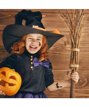 400 Halloween Temporary Tattoos for Kids - Non-Toxic Stickers for Makeup, Party Cosplay, Face Decals - Halloween Favors for Boys and Girls - Cartoon Designs - Buy Online on SooperMarket.com