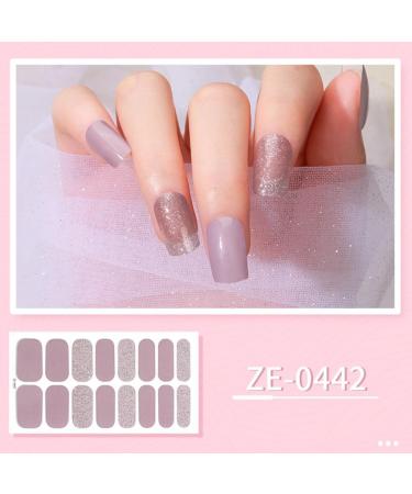 JSGHGDF 16 s Sticker Nail Stickers Set for UV Lamp 3D Nails Style Ze0444 - Buy Online on SooperMarket.com