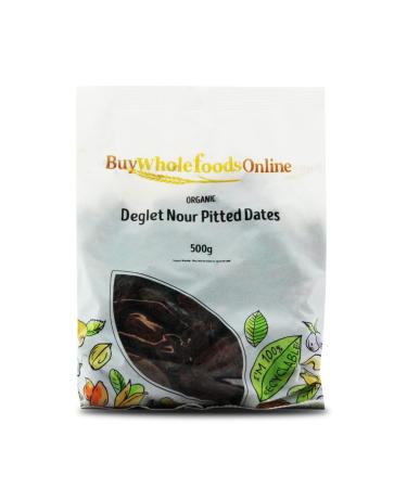 Organic Dates Pitted Deglet Nour 500g (BWFO)