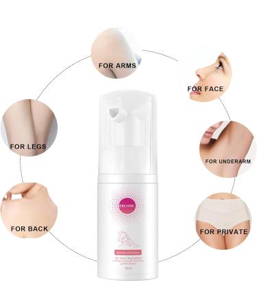 Smooth as Honey Mousse Hair Removal Spray Beeswax Hair Removal Mousse Hair Removal Spray for Women Men Gentle Painless (3) - Buy Online on SooperMarket.com