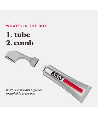 Just For Men Easy Comb-In Color - Real Black | Hair Coloring for Men | Comb Applicator | 1 Count - Buy Online on SooperMarket.com