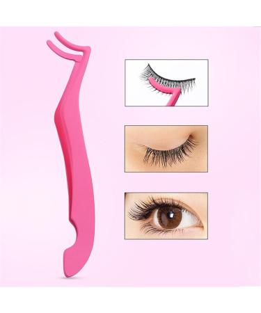 Rose Gold Hair Removal & False Eyelash Tweezers - Precision Curling & Lengthening Tool | Cosmetic Forceps - Buy Online on SooperMarket.com