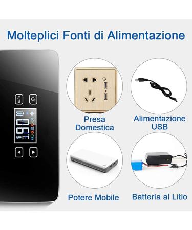 Portable Insulin Cooler Refrigerated Box LCD Display Portable Reefer Car Small Refrigerator Mini Cold Boxes Portable Drug Reefer Mini Drug Constant Temperature Refrigerato 0-18 C Battery 2 - Buy Online on SooperMarket.com