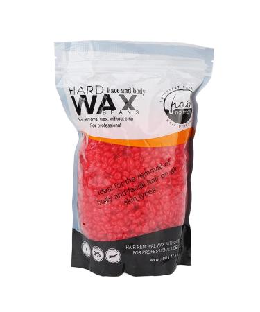 500g Rose Hard Wax Beads for Hair Removal - Unisex Wax Beans for Smooth Skin - Buy Online on SooperMarket.com