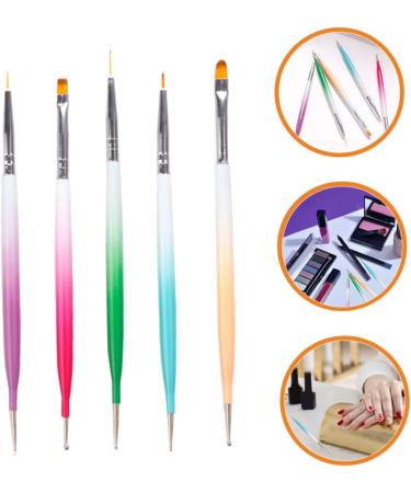 minkissy 4 Sets Nail Pen Carved Aluminum Painting Pen - Buy Online on SooperMarket.com