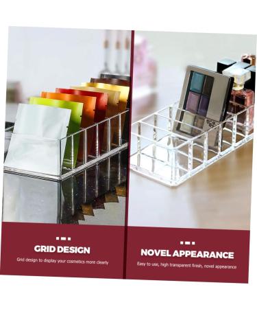 MAGICLULU 3pcs Box Makeup Storage Box Highlighter Organizer Tuba Stand Medicine Cabinet Make up Acrylic - Buy Online on SooperMarket.com