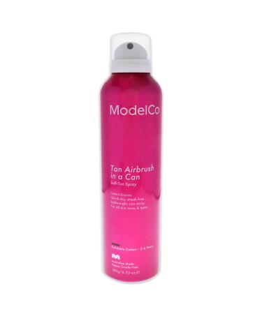 ModelCo Airbrush Tanning Kit - Airbrush Tan And Tan Remover Soap - Salon Worthy Sunless Glow For Body And Face - Prep Skin And Fix Tanning Mishaps - Beautiful Bronze Skin Without The Damage - 2 Pc