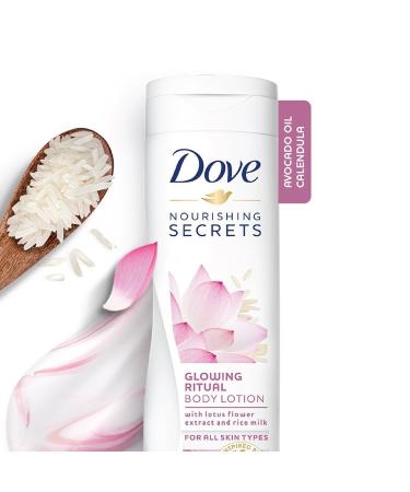 Dove Glowing Ritual Body Lotion 400ml - Moisturizing and Nourishing Formula - Buy Online on SooperMarket.com