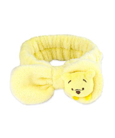 G-Ahora Winnie Headband Spa Makeup Headband Bowknot Adjustable Elastic Hair Band for Girls Women Winnie Lover.(HB-Pooh) HB-Pooh A