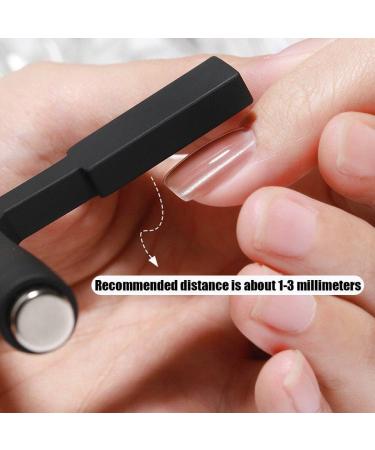 5 in 1 Cat Eye Magnet Uv Gel Nail Polish Magnet Wand Multifunctional Nail Magnetic Stick for Manicure Art Nail Cat Eye Tools Black - Buy Online on SooperMarket.com