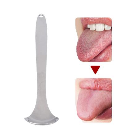 Stainless Steel Tongue Scraper Set | Refresh Your Breath | Sustainable & Effective Tongue Cleaner (2 Pieces) - Buy Online on SooperMarket.com