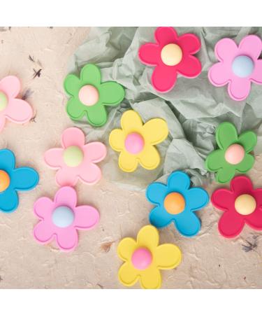 Bmobuo 12Pcs Colorful Daisy Flower Hair Clips for Girls & Women - Cute Small Hair Accessories - Buy Online on SooperMarket.com