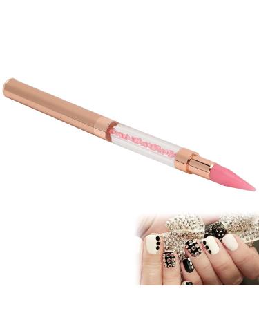 Double-Sided Dotting Pen for Nail Art - Rhinestone Picker & DIY Decoration Tool (Pink) | International Shipping Available - Buy Online on SooperMarket.com